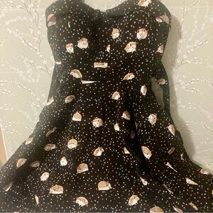 Cutest little fall festival dress Size S Eva Rose hedgehog dress